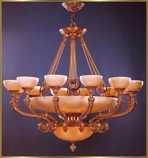 Alabaster Chandeliers Model: RL 1791-140